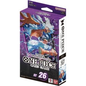 Starter Deck 26: PURPLE/BLACK Monkey.D.Luffy [ST-26 - 0]